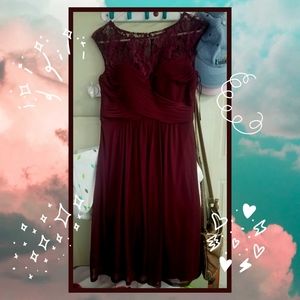 Red Lace Dress